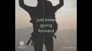 just keep going forward 💪