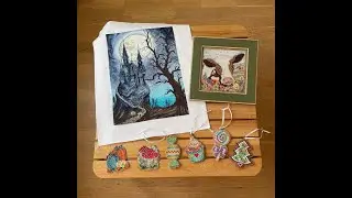 100. Мои готовые работы зимы)