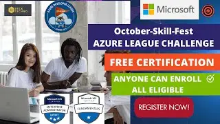 Microsoft October Skill Fest | Free Microsoft Certification Courses | Learn Data Science, AI, Cloud