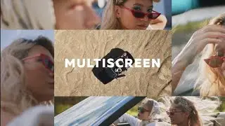 Premiere Pro Template: Multiscreen Intro