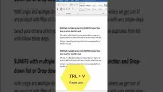 Learn and develop 24 Excel Trick 6