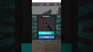 Claiming Stockings Knife in the 2022 Christmas update (Murder Mystery 2)