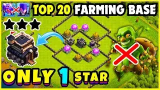 Th9 ♦Top 20♦ Best Farming Bases With Links || Th9 Farming And Pushing Bases With Copy Link || 2024
