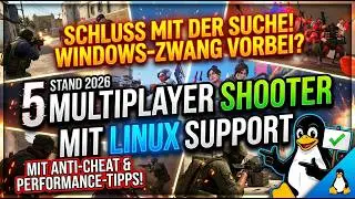 Is Windows unnecessary? These top 5 multiplayer shooters run perfectly on Linux.