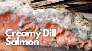 Baked Salmon with Dill Sauce and Fennel Puree | Quick and Easy Dinner Ideas