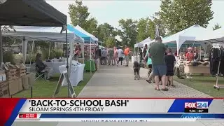 Siloam Springs 4th Friday celebrates with "Back to School Bash"