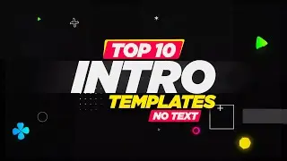 [No Text] Top 10 2D Intro Templates No Text No Copyright [ Free to Use Intro Template Without Text ]