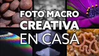Fotografía MACRO CREATIVA en CASA