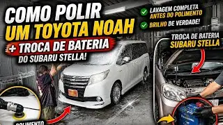  🔥 DEIXEI ESSE TOYOTA NOVO DE NOVO! + Troca de bateria no Subaru 🇯🇵