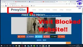 অবরুদ্ধ ওয়েবসাইটটি কীভাবে ভিজিট করবেন / How to Visit Blocked website Bangla Tutorial