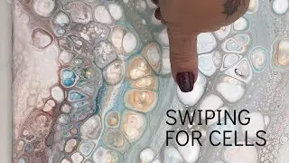 Acrylic Pouring: Master the Swiping Technique for Jaw-dropping Cells Galore