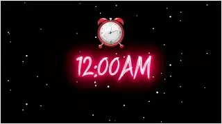 Birthday Countdown | Birthday Countdown Black Screen | Birthday Countdown Video Clips | Countdown ⏰