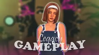 Рабочий день в тату-салоне🖤Спокойный геймплей в The Sims 4✨Малый бизнес🎨