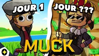 On a tenté de SURVIVRE sur le faux MINECRAFT 🏹💀 (MUCK)