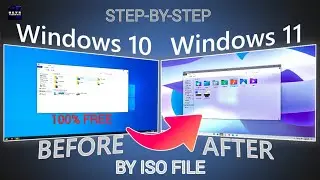 WINDOWS 11 UPGRADE  || TUTORIAL  || ISO FILE 📁