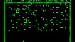 Sharp MZ-80C Game: Micropede (1983)