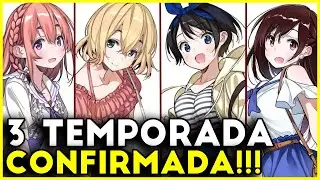KANOJO OKARISHIMASU 3 TEMPORADA CONFIRMADA! DATA DE LANÇAMENTO DA 3 TEMPORADA