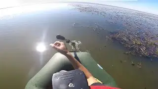 Разведка «Городский Краснодарский Лиман» чуть не потерял весло!!!
