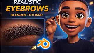 Realistic Eyebrows in Blender – Step by Step Tutorial