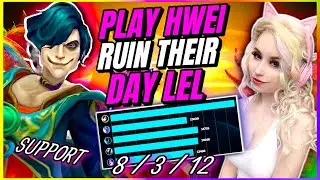 HWEI SUPPORT BUT I DON'T KNOW HOW TO PLAY 😂