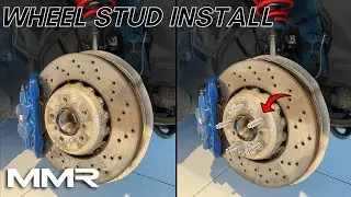 BMW M2: How To Install Wheel Studs