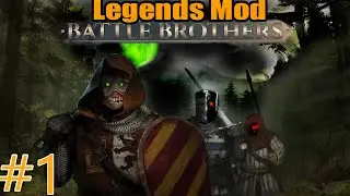 Battle Brothers. Legends mod #1 Master Necromancer