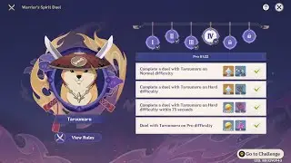 [EVENT] Genshin Impact: Warrior's Spirit Duel: Taroumaru