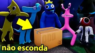 RAINBOW FRIENDS 2 MAS NÃO PODE SE ESCONDER NA CAIXA NOVO FINAL NOVOS SEGREDOS MODO NÃO SE ESCONDA