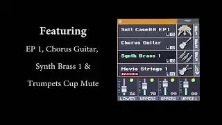 Korg Pa4x EP, Guitar & Brass Factory Sounds