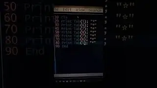 Cool pattern in basic. 