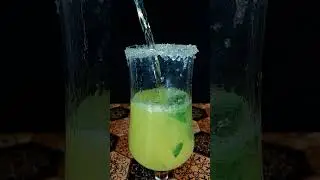 Sparkling Halls Dewjito | A Refreshing Winter Drink🥶🥂#shorts #asmr