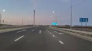 Едем в путешествие. Утром рано. Супер-дороги!!!