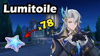 Rota de farm Lumitoile - Genshin Impact