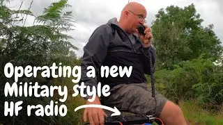 First trip out with a new MILITARY style HAM RADIO