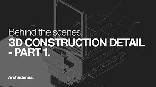 How to Create a 3D Construction Detail in SketchUp | Full Tutorial | Part 1