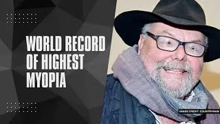 WORLD 🌎 RECORD OF HIGHEST MYOPIA / MR.JAN MISKOVIC / the Visionary with a -108 Diopter Vision! 👓🏆