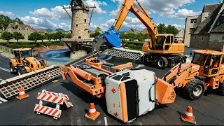 Construction Works: Epic Windmill Destruction and Repair Mission!