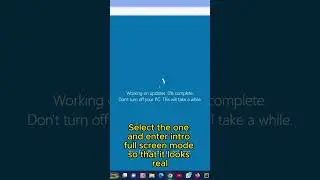 Secret Website | Windows Update Prank | #secretwebsites #shorts