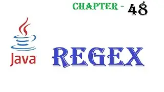 Java Regex - Java tutorial - w3Schools - Chapter-48   English