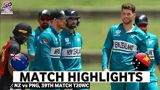 New Zealand vs PNG ICC T20 World Cup 2024 Match Highlights | NZ vs PNG Highlights