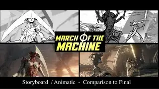 March of the Machine Official Cinematic – Magic: The Gathering - Storyboard Comparison