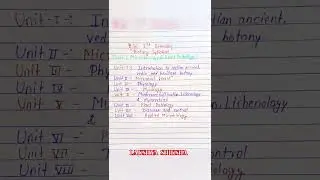 Bsc 1st semester botany syllabus | bsc 1st year 1st semester botany syllabus  | 