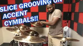 Amazing Drum Cymbal Solo Grooves by SLICE