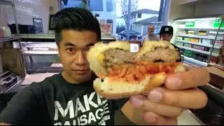 Watch me make a DONUT BURGER