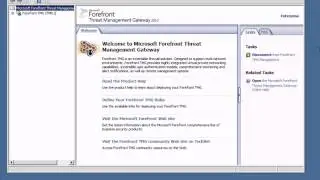 7 Forefront TMG Post Installation Configuration Tasks