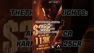 Kalki 2898ad Pre Release Business💥💥#viral #shorts #kalki2898ad #kamal #prabhas