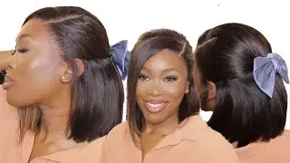 How To Install,  Straighten & Style Bob Wig|Step By Step Way Of styling Bob Wig Like A pro ft LUVME