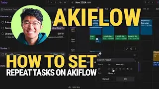 How To Set Repeat Tasks On Akiflow: EASY Guide!