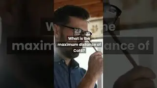What is the maximum distance of Cat6?
