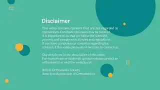 Disclaimer Motion graphics | Light Colors | Channel Rebranding